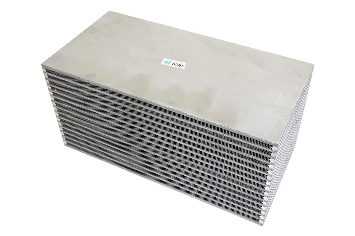 Air-To-Water Bar & Plate Intercooler Core 12L X 6H X 6W 1