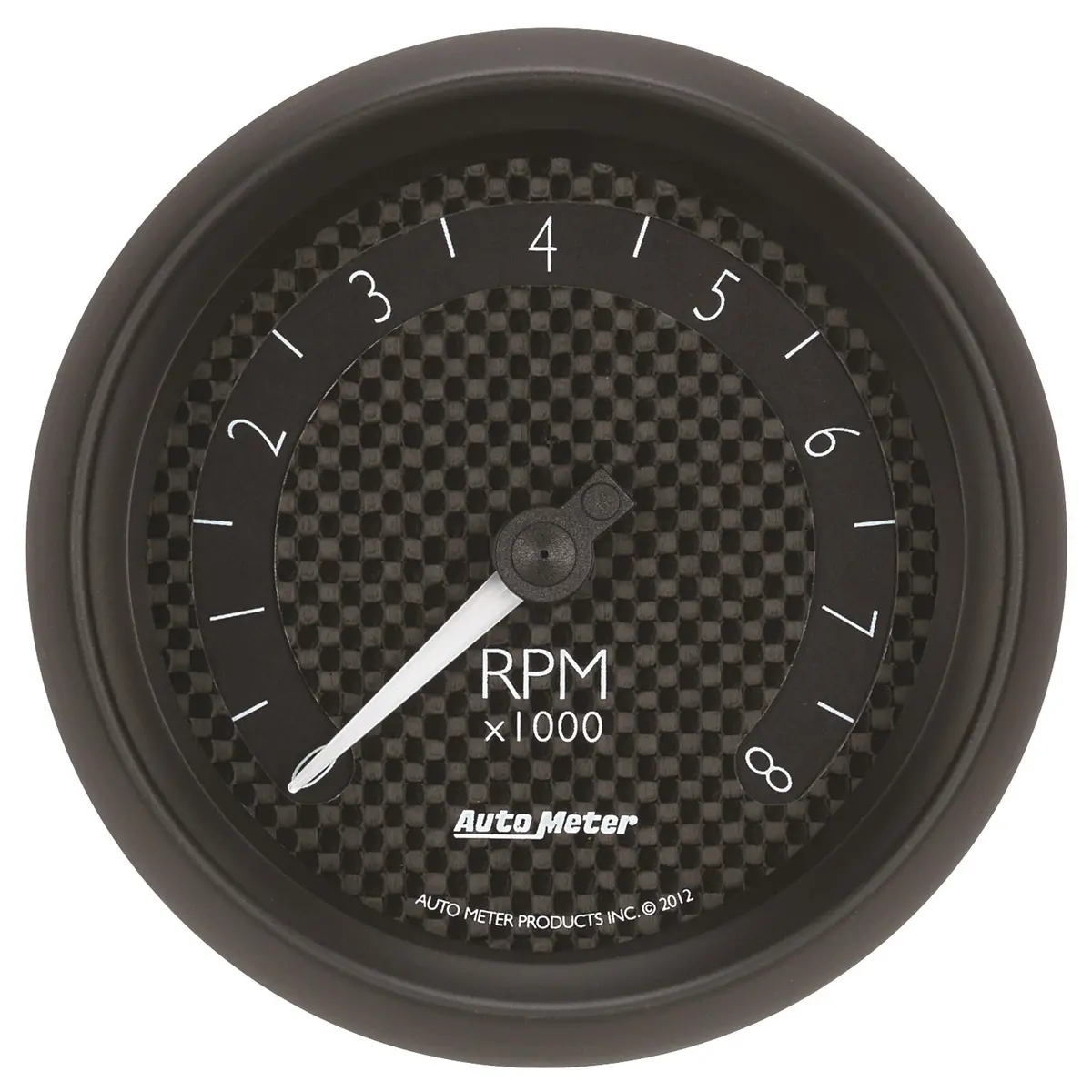 3-3/8 In. In-Dash Tachometer 0-8000 Rpm Gt 1