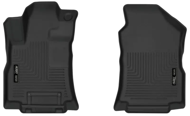 Husky Liners 19-23 Subaru Ascent X-Act Contour Black Front Seat Floor Liners 1