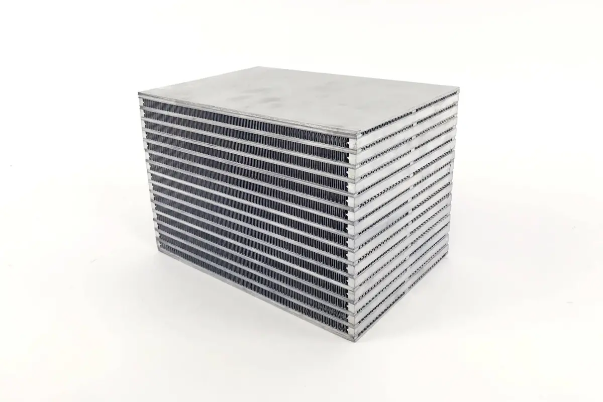 Air-To-Water Bar & Plate Intercooler Core 8.5L X 6H X 6W 1