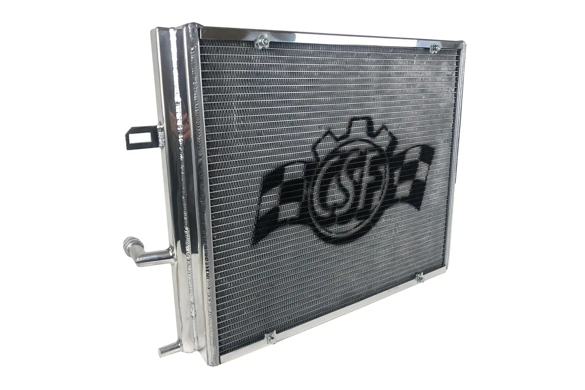 Bmw F3x/F2x B58/B48 Triple-Pass Heat Exchanger W/ Rock Guard - Silver 1