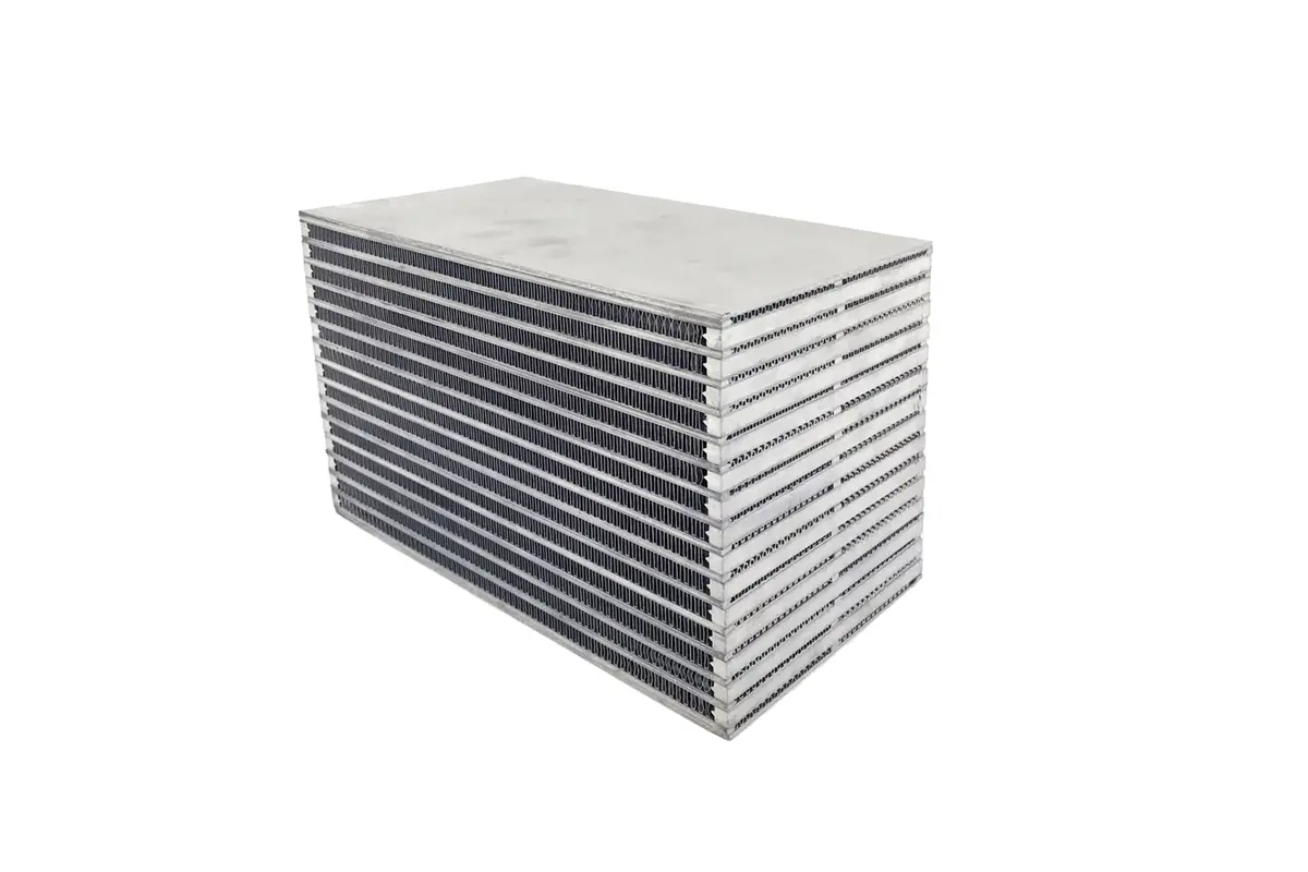 Air-To-Water Bar & Plate Intercooler Core 8.5L X 4.5H X 6W 1