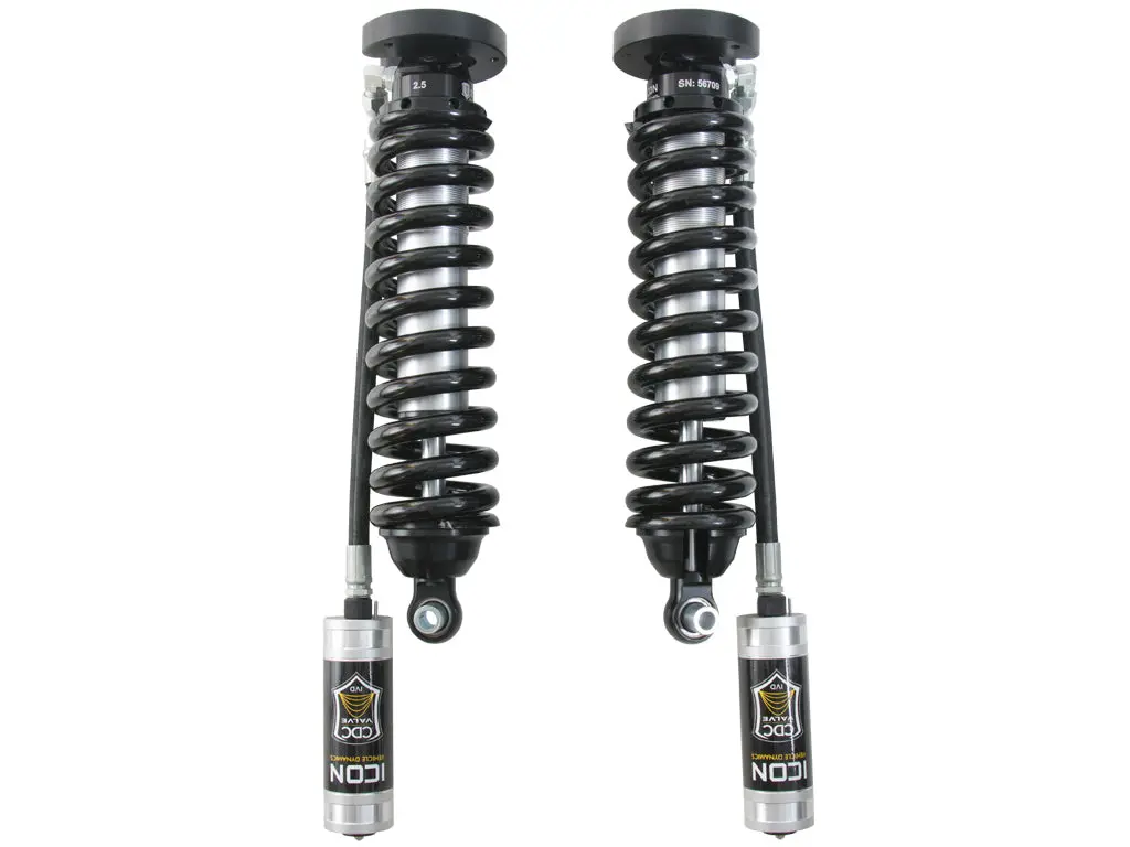 Icon 2016-2023 Nissan Titan Xd 2.5 Vs Remote Reservoir/Cdcv Coilover Kit Front 1