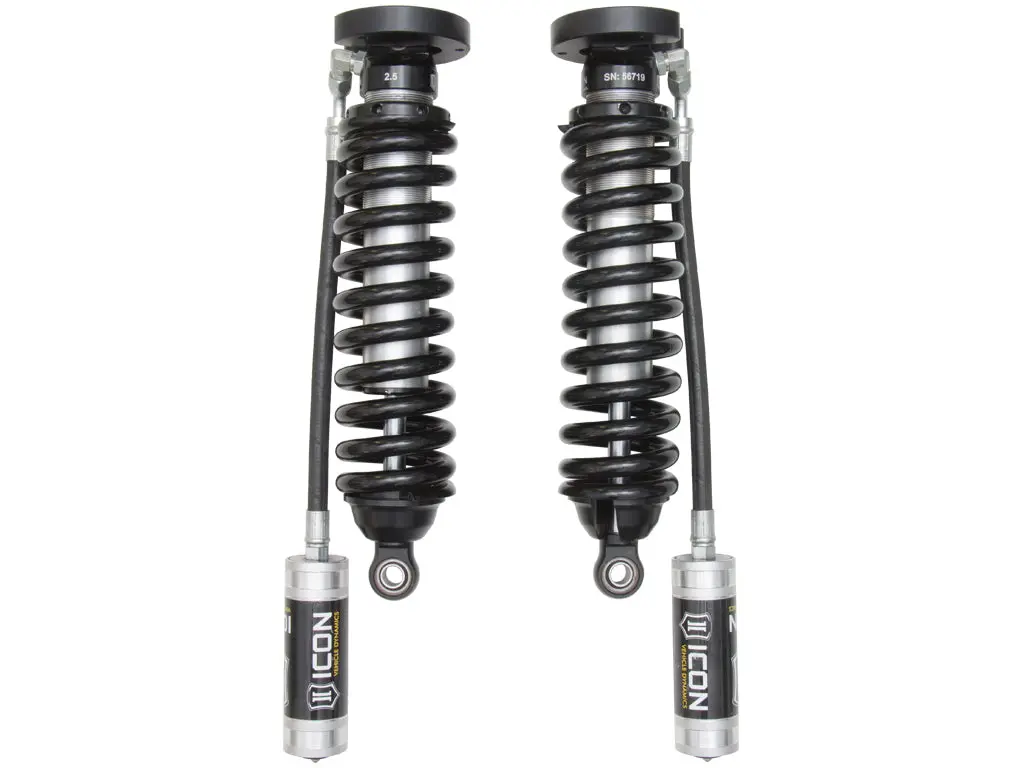 Icon 2016-2023 Nissan Titan Xd 2.5 Vs Remote Reservoir Coilover Kit Front 1