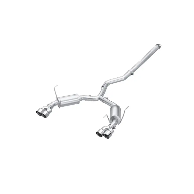 Mbrp 2022+ Subaru Wrx 3In Cat-Back Dual Split Rear Quad Tips Street Profile Exhaust 1