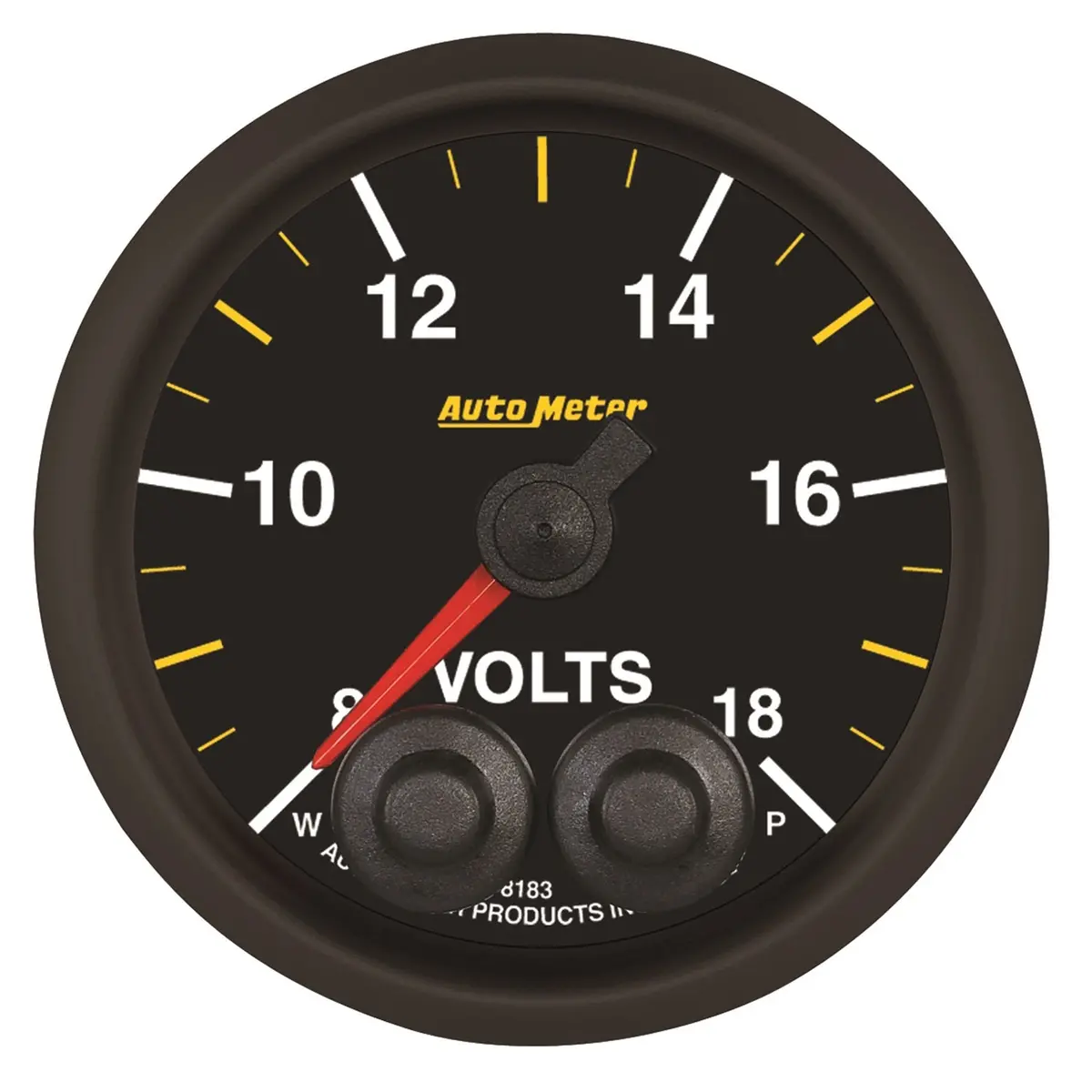 2-1/16 In. Voltmeter 8-18V Nascar 1