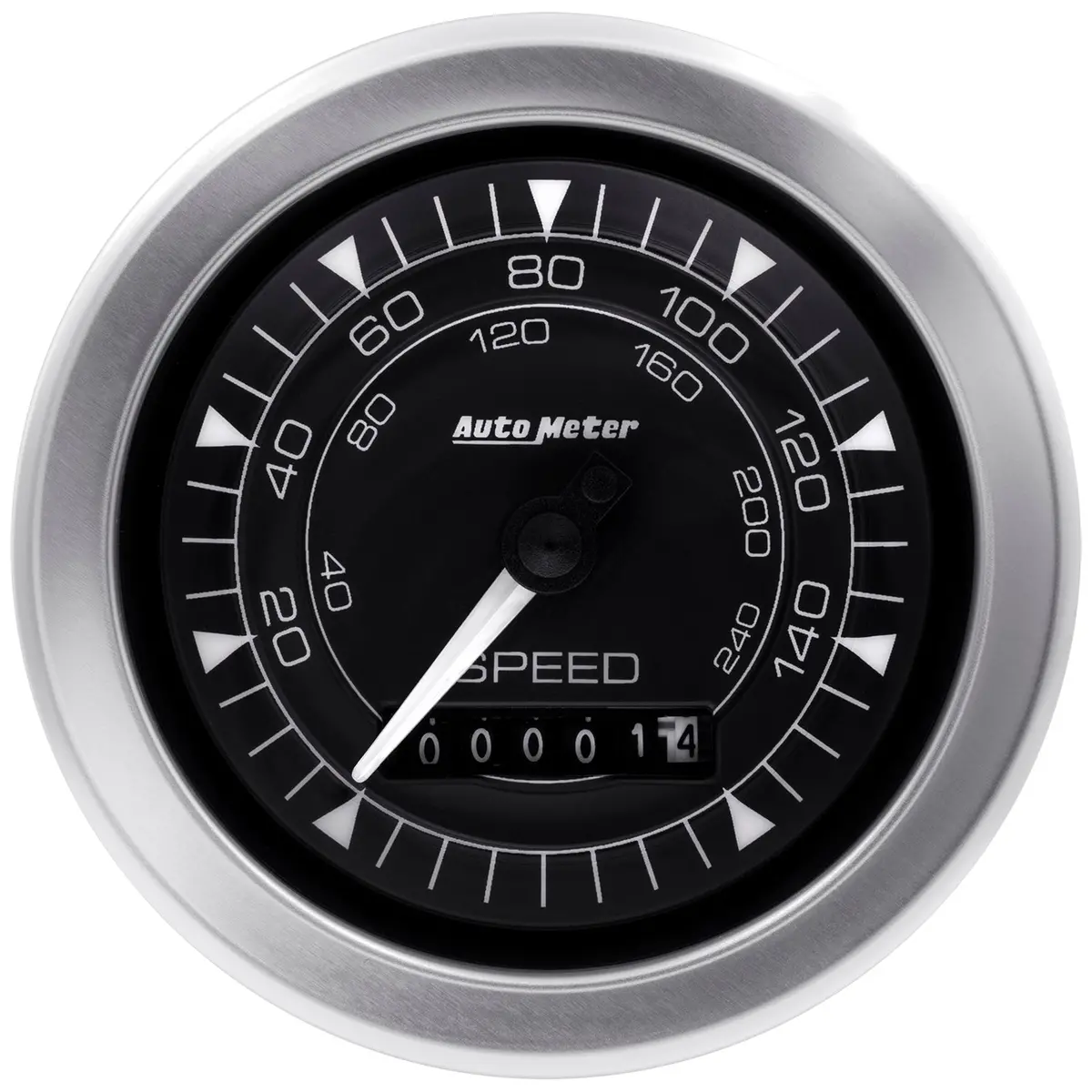 3-3/8 In. Speedometer 160Mph Elec. Programmable Chrono 1
