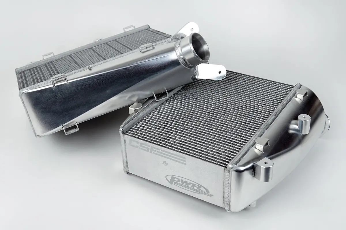 Audi C8 Rs6/Rs7 High-Performance Twin Intercooler Set - Raw Billet 1