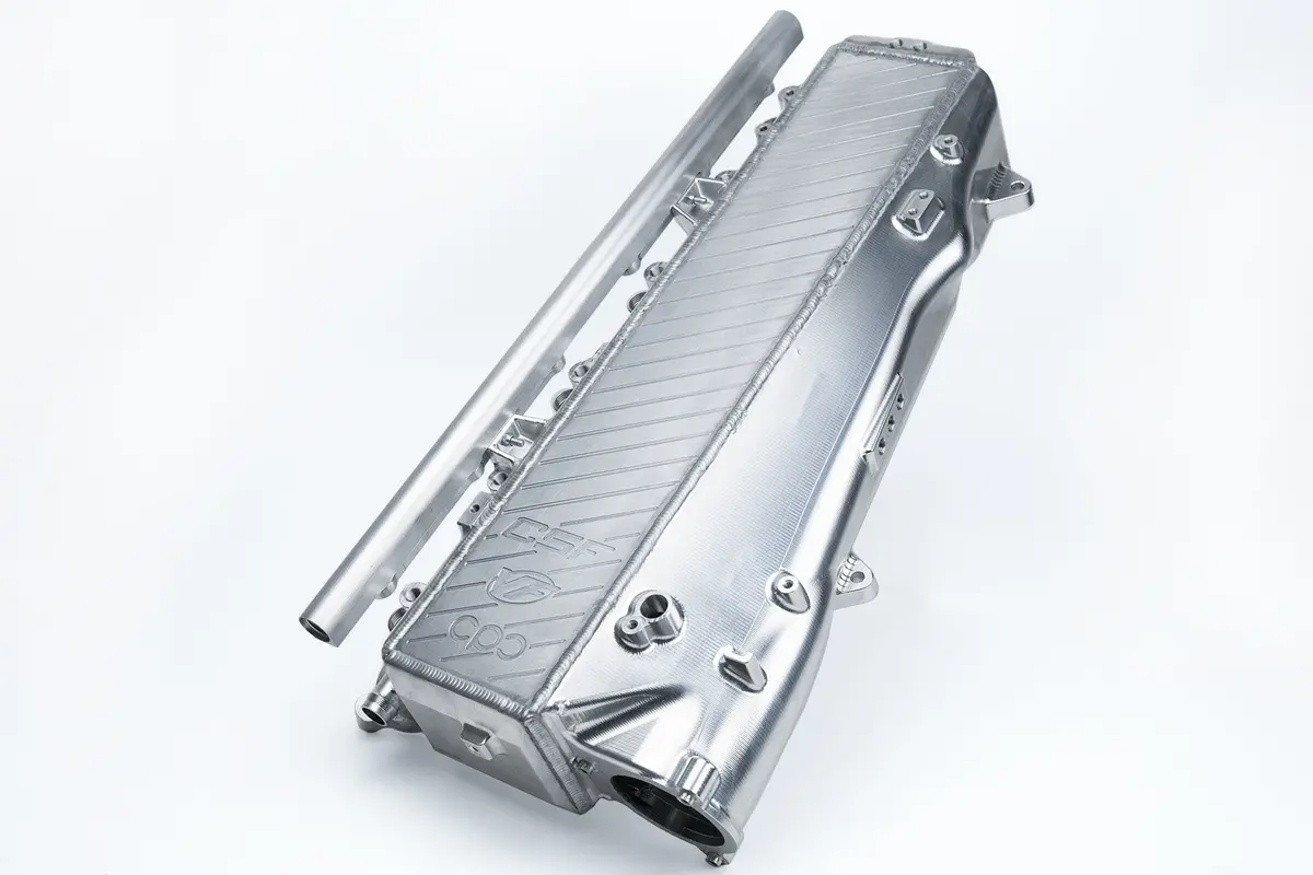 A90 Supra / Bmw B58 Charge-Air Cooler Manifold - Raw Billet 1