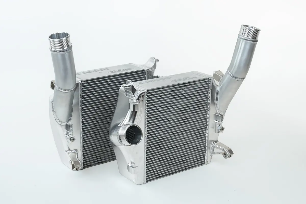 Lamborghini Urus / Audi Rs Q8 Twin Intercooler Set - Raw Billet 1