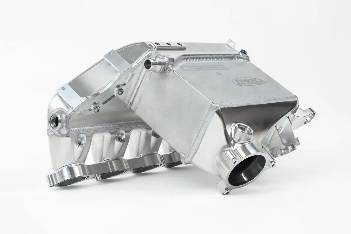 Bmw S58 "Level-Up" Charge Air Cooler Manifold - Raw Billet 1