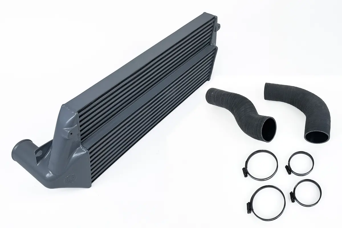 Toyota Gr Corolla / Gr Yaris Stepped-Core Intercooler - Silver 1