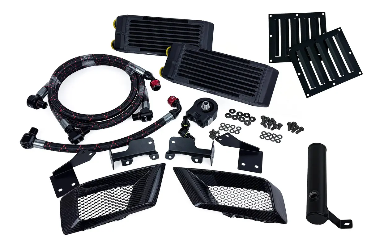 Fl5 Honda Civic Type R Dual Engine Oil Cooler Kit 1