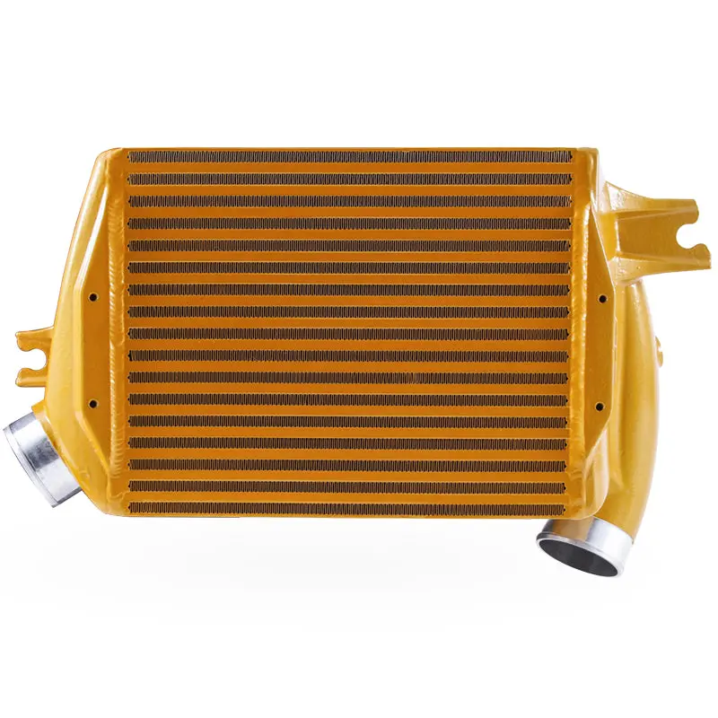 Mishimoto 2015+ Subaru Wrx Street Performance Top-Mount Intercooler Kit - Gold 1