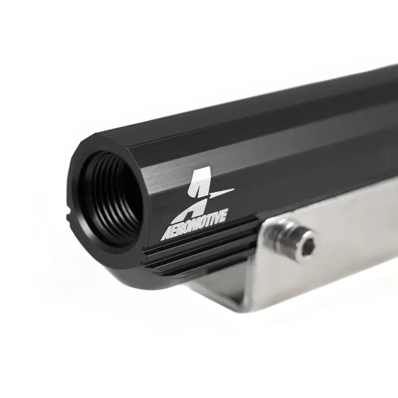 Aeromotive 02-14 Subaru Wrx/07-20 Subaru Sti Top Feed Fuel Rails - Black 1
