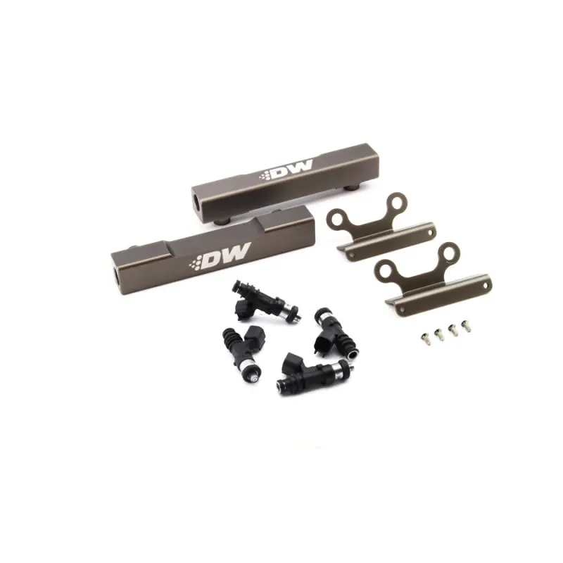 Deatschwerks 02+ Subaru Wrx / 07+ Sti/Lgt Top Feed Fuel Rail Upgrade Kit W/ 1000Cc Injectors 1