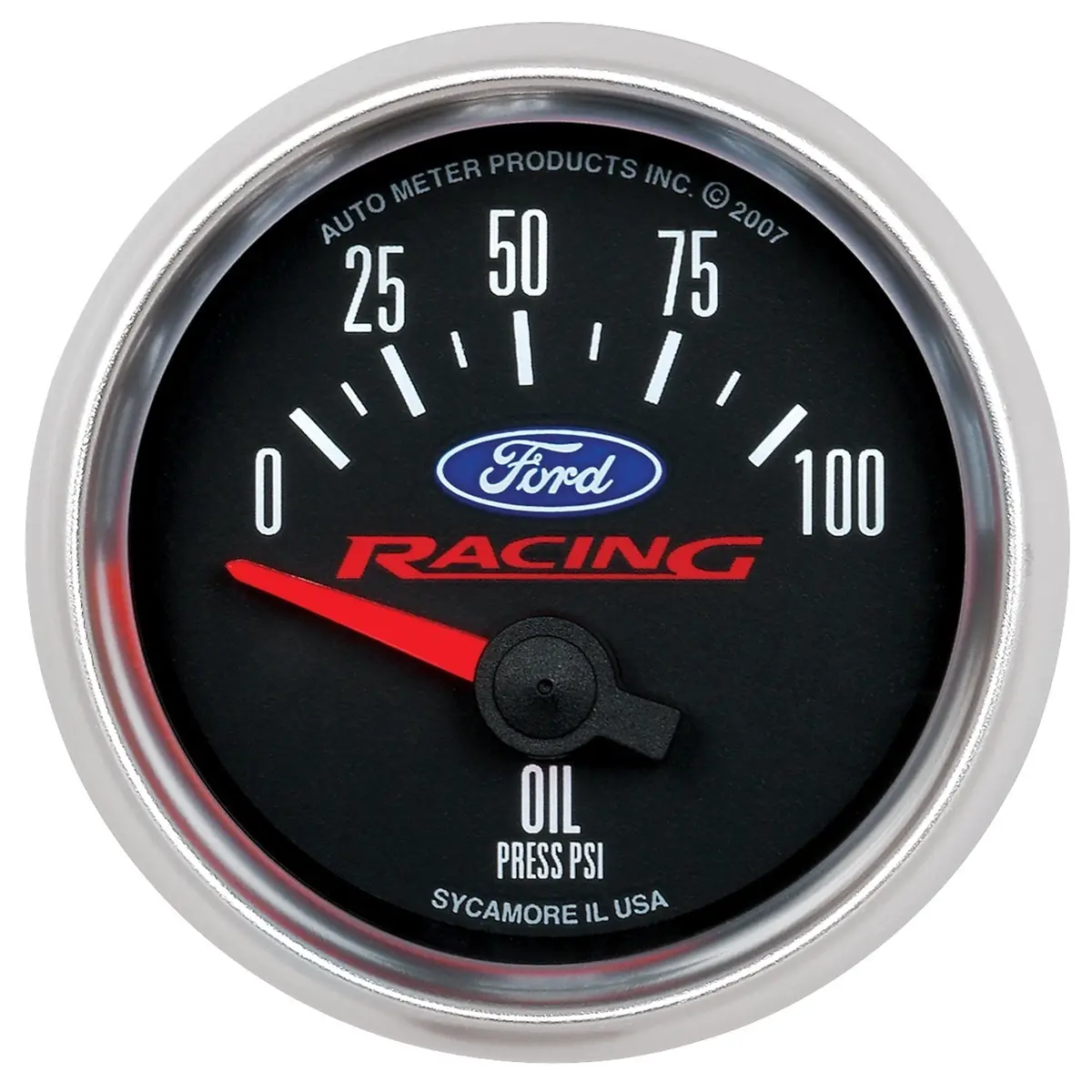 2-1/16 In. Oil Pressure 0-100 Psi Ford Racing 1