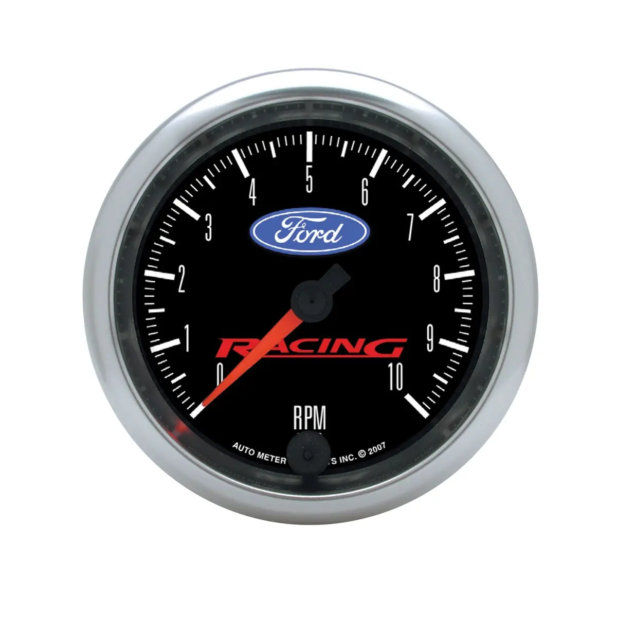 3-3/8 In. In-Dash Tachometer 0-10000 Rpm Ford Racing 1