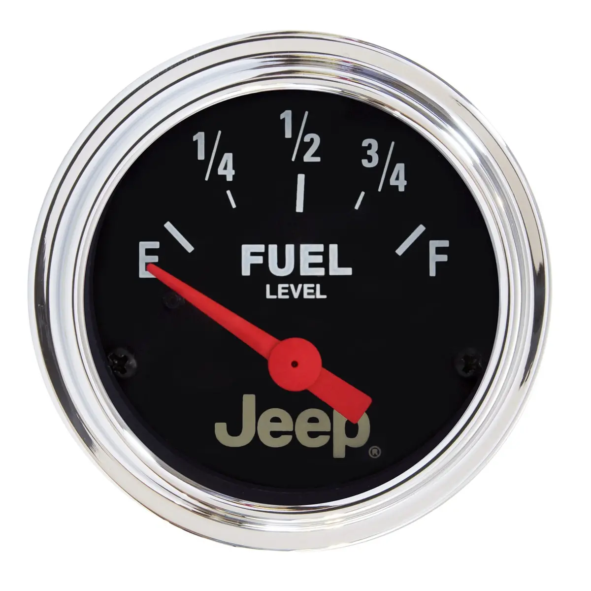 2-1/16 Fuel Level 0 E / 90 F O Jeep 1