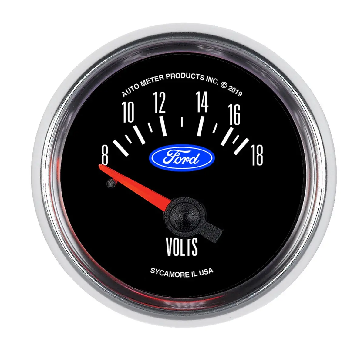 2 1/16In Voltmeter 8 To 18V Ford 1
