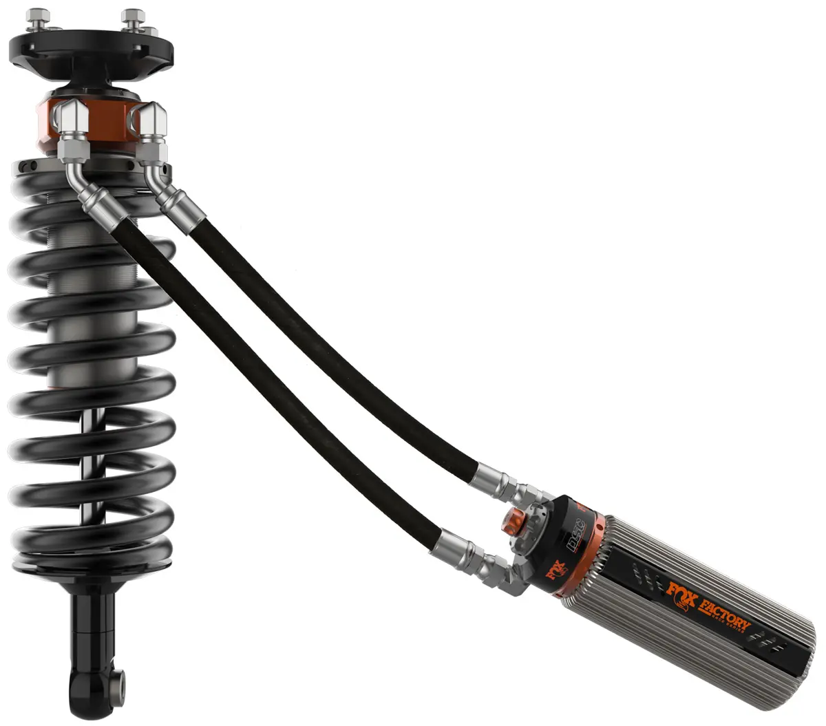 Factory Race 3.0 Internal Bypass Coil-Over Reservoir Shock (Pair) - Adjustable 1