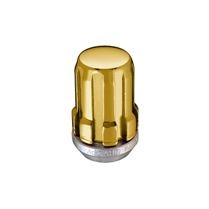 Mcgard Splinedrive Lug Nut (Cone Seat) M12x1.25 / 1.24In. Length (Box Of 50) - Gold (Req. Tool) 1