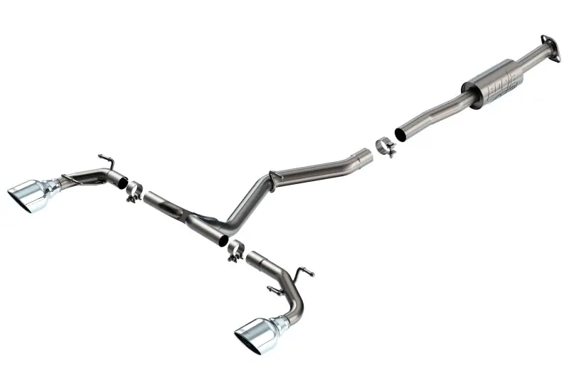 Borla 22-23 Subaru Brz/Toyota Gr86 2.4L Rwd At/Mt Atak Catback Exhaust - Polished Tips 1