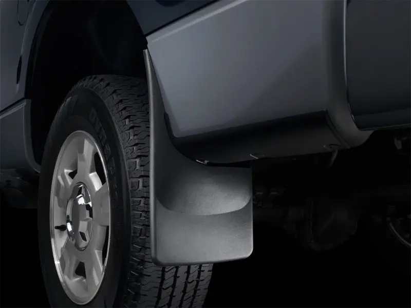 Weathertech 2014+ Subaru Forester No Drill Mudflaps - Black (No Factor Splash Guards) 1