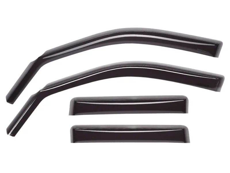 Weathertech 10-14 Subaru Legacy Front And Rear Side Window Deflectors - Dark Smoke 1