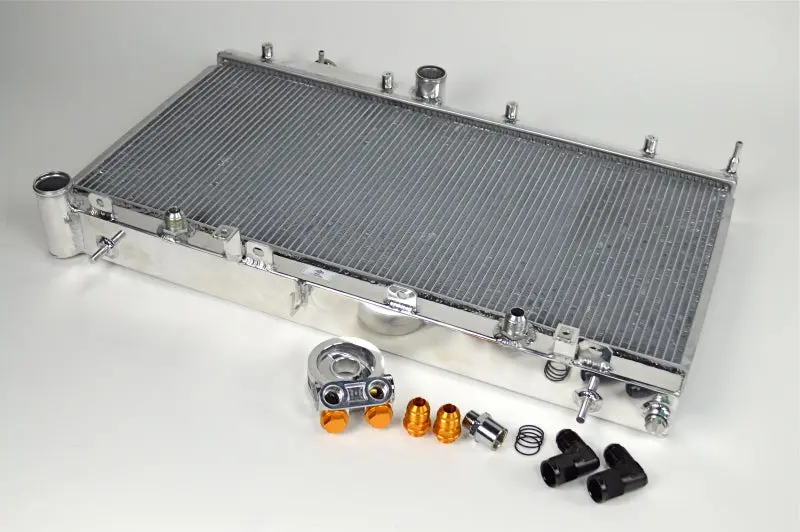 Csf 08-15 Subaru Wrx/Sti 2-Row Radiator W/Built-In Oil Cooler 1