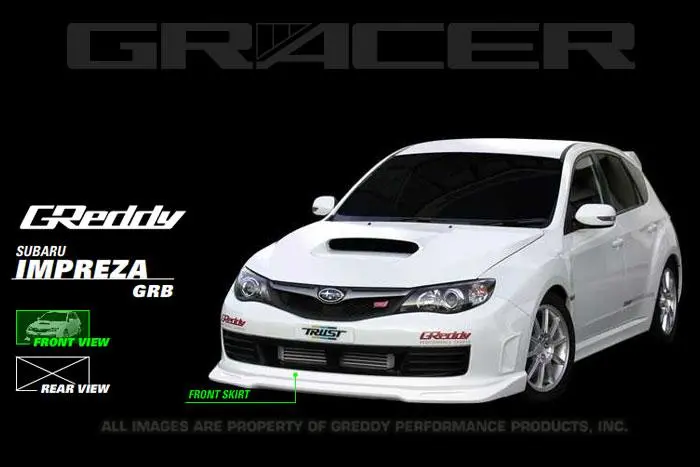 Greddy 08+ Wrx & Sti Front Lip Spoiler  ** Must Ask/Call To Order** 1