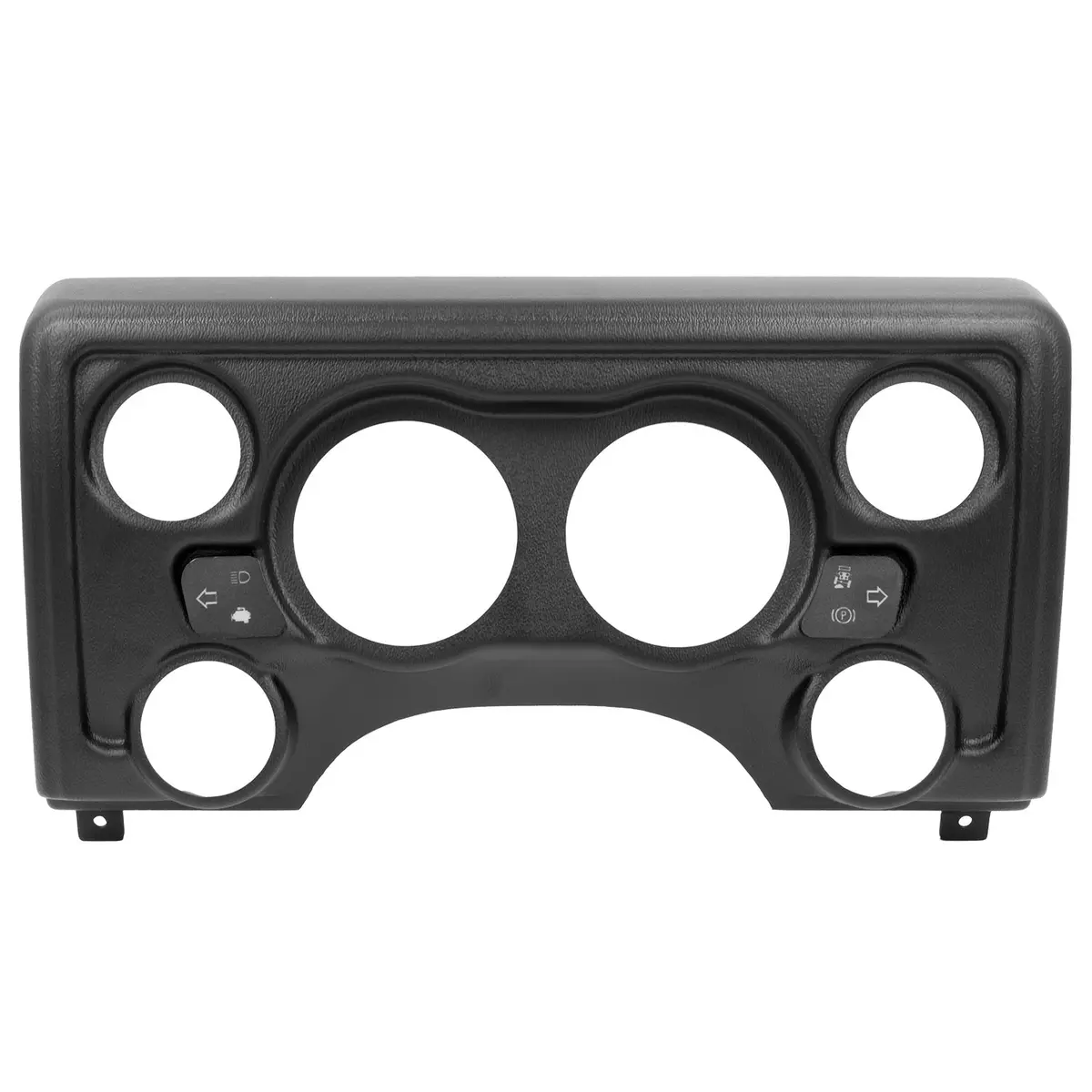 Direct Fit Dash Panel 6 Gauge (3 3/8 In. X2 2 1/6 In. X4) Jeep Tj / Xj 1