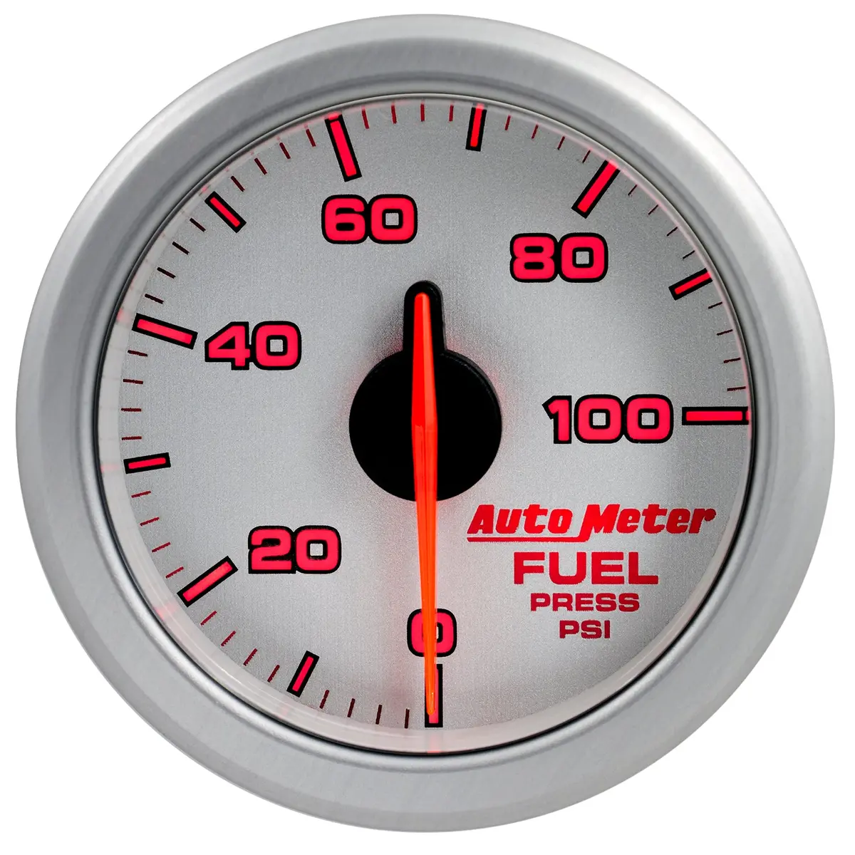 2-1/16 In. Fuel Press 0-100 Psi Airdrive Silver 1