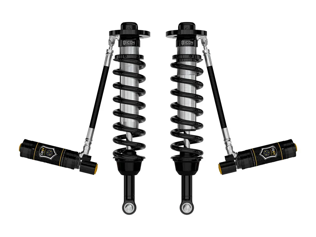 Icon 2021-2023 Ford F-150 4Wd/Tremor 3.5-4.5"/2.5-3" Lift Front 2.5 Vs Remote Reservoir With Cdev Coilovers Pair 1