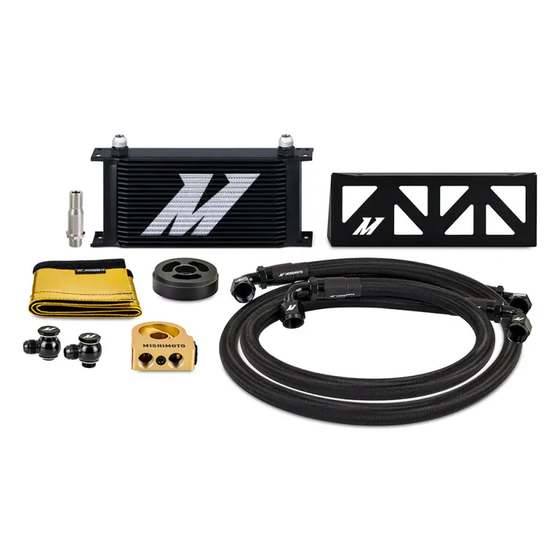 Mishimoto 22+ Subaru Brz/Toyota Gr86 Oil Cooler Kit Thermostatic - Black 1