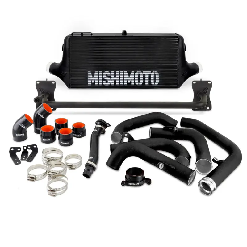 Mishimoto 2022+ Wrx Front Mount Intercooler Kit Bk Core Mwbk Pipes 1