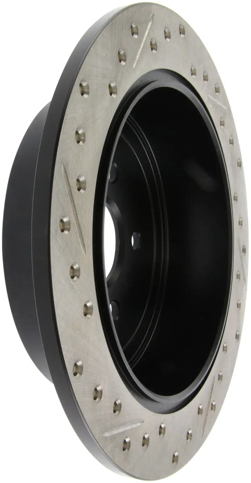 Stoptech 08-10 Impreza Wrx (Exc Sti)/08-10 Impreza Coupe/Sedan Slotted & Drilled Left Rear Rotor 1