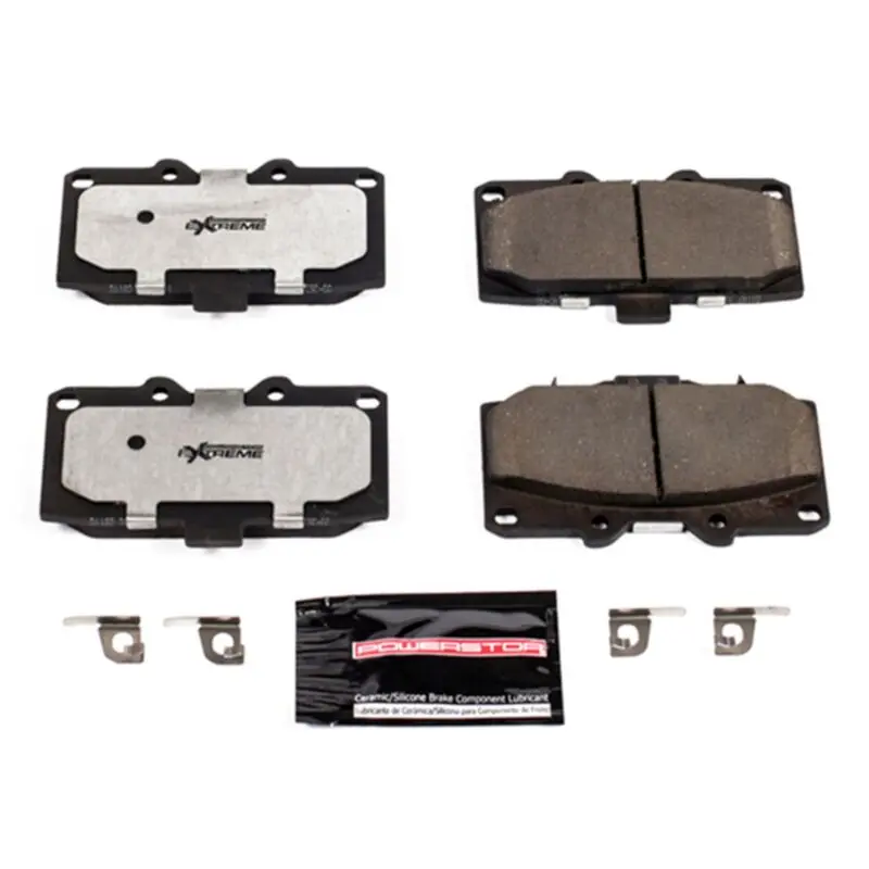 Power Stop 06-07 Subaru Impreza Front Z26 Extreme Street Brake Pads W/Hardware 1