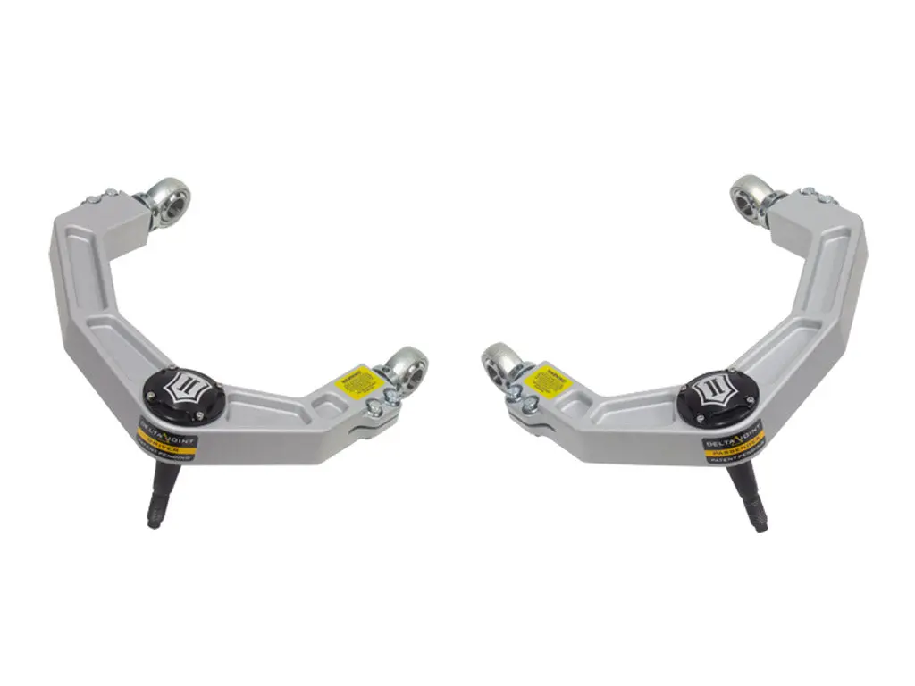 Icon 2021-2023 Ford F150 Billet Upper Control Arm/Delta Joint Kit 1