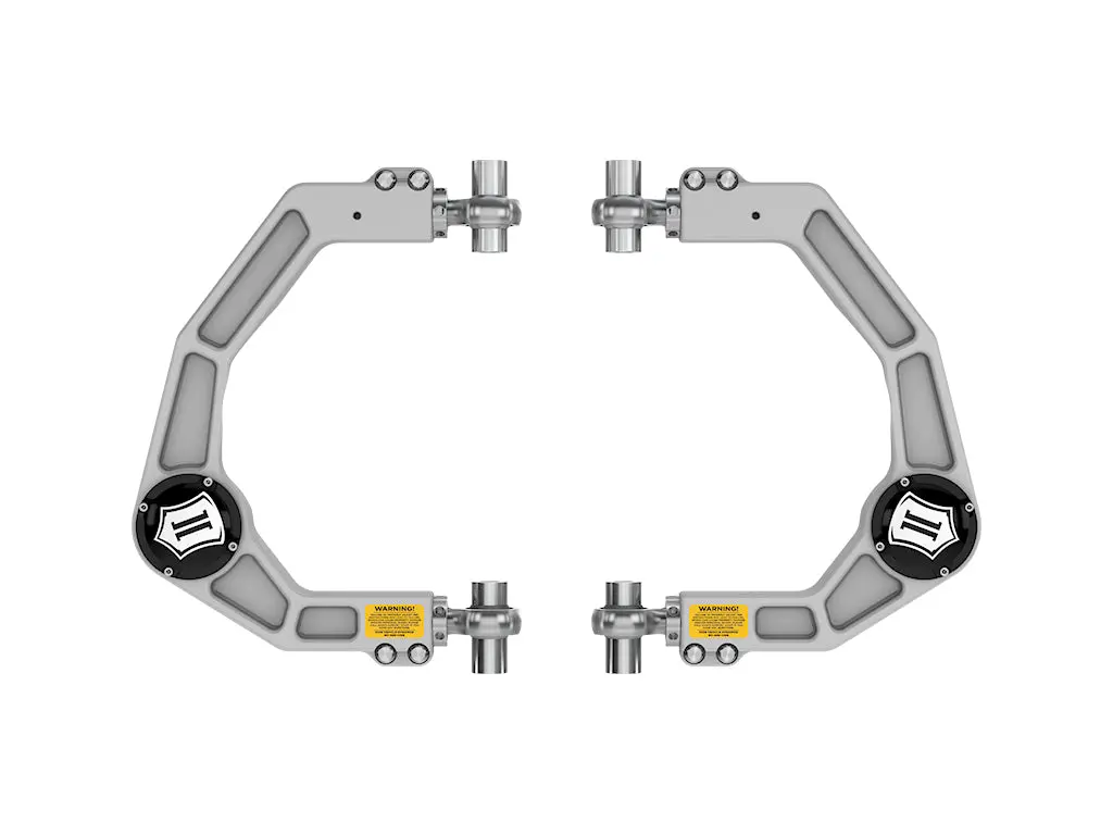 Icon 2021-2023 Ford F150 Billet Upper Control Arm/Delta Joint Pro Kit 1