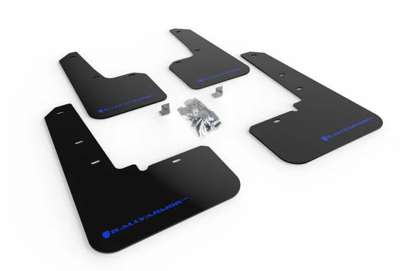 Rally Armor 20-25 Subaru Outback Black Ur Mud Flap W/Blue Logo 1
