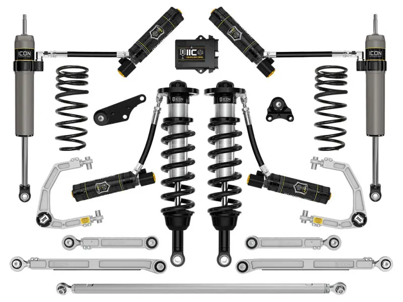 Icon 2024+ Toyota Tacoma 1.25In-3In Stage 13 Suspension System Billet 1