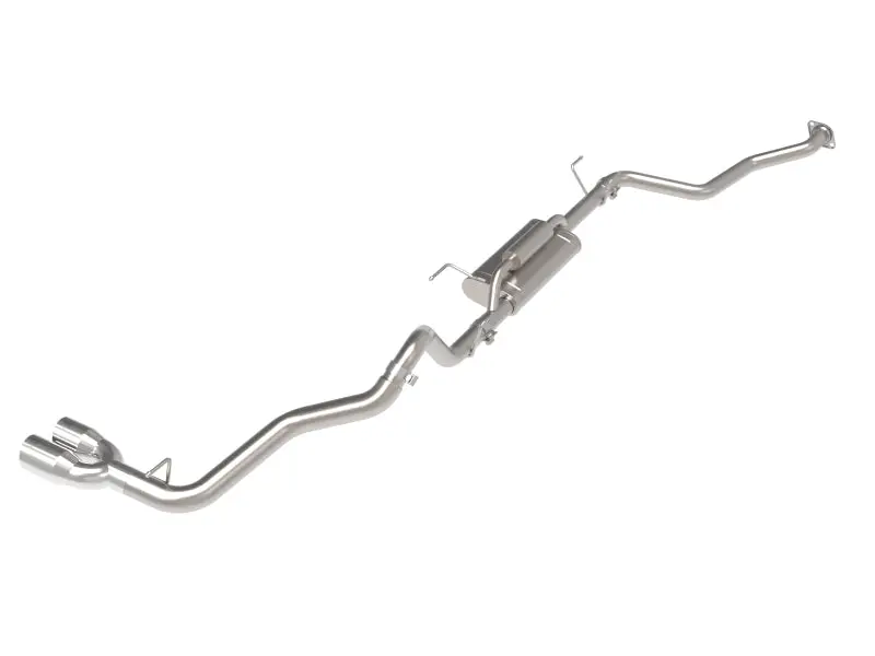 Afe 24-25 Toyota Tacoma L4-2.4L (T) Vulcan Series 2.5In To 3In Cat-Back W/ Polished Tip 1
