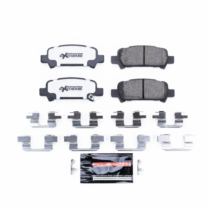 Power Stop 03-06 Subaru Baja Rear Z26 Extreme Street Brake Pads W/Hardware 1