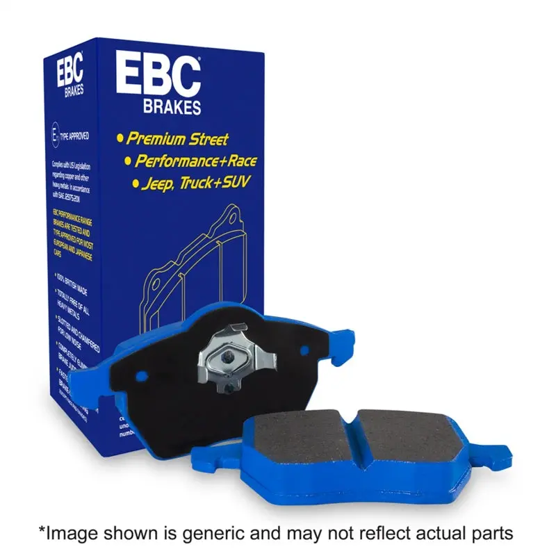 Ebc 2022+ Subaru Wrx 2.4T (W/Electronic Parking Brake) Bluestuff Rear Brake Pads 1