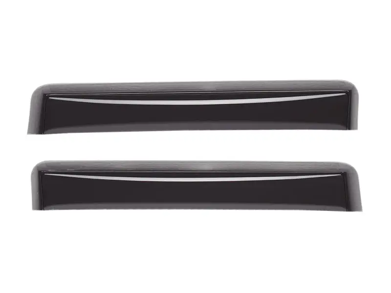 Weathertech 2024 Toyota Tacoma Dc (Incl. Hybrid) Rear Side Window Deflectors - Dark Tint 1
