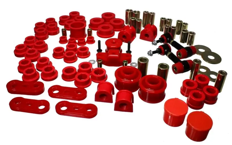 Energy Suspension 08-12 Subaru Impreza Wrx Red Hyper-Flex Master Bushing Set 1