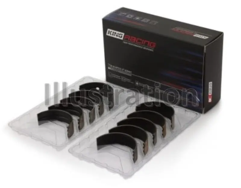 King Engine Bearings Subaru Ej20/Ej22/Ej25 Housing Bore + .005 (Size 0.25) Main Bearing Set 1