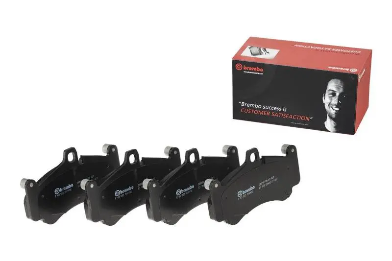 Brembo Rear Ceramic Brake Pads For 2008–2010 Porsche Cayenne – Nao Oe Equivalent 1