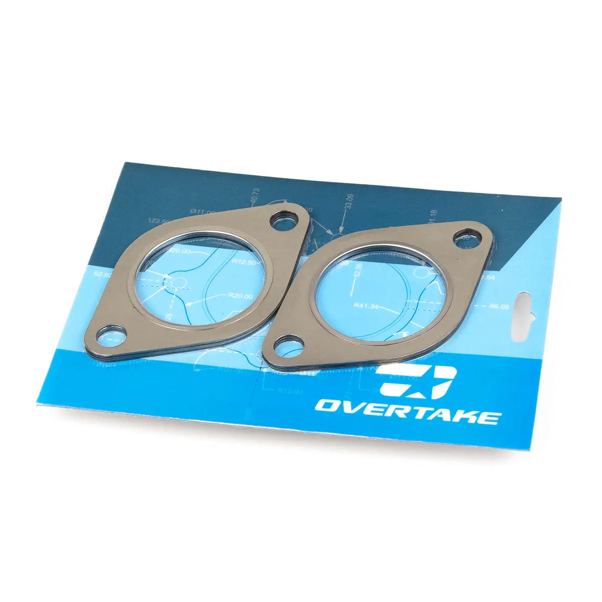 Overtake Exhaust Manifold To Crosspipe Gasket Set 2X Thick - Subaru Ej Engine 1
